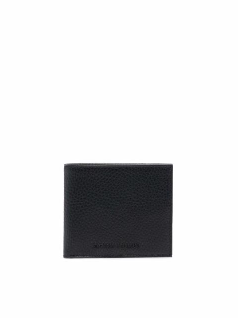 EMPORIO ARMANI Leather bifold wallet