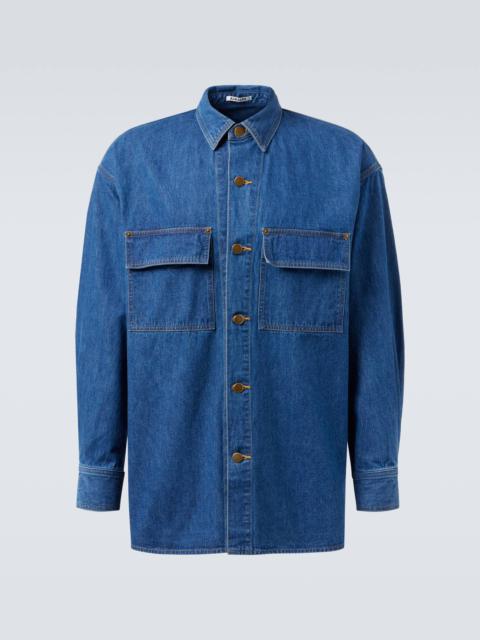 AURALEE Denim shirt