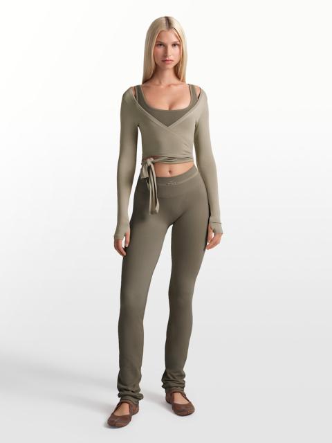 Nike NikeSKIMS Ribbed Seamless Women's 34" Straight Leggings