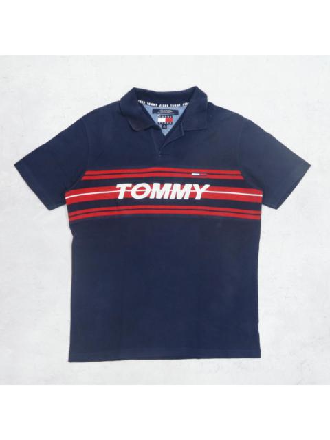 Other Designers Vintage - TOMMY HILFIGER Short Sleeve Tommy Jeans Polo Shirt
