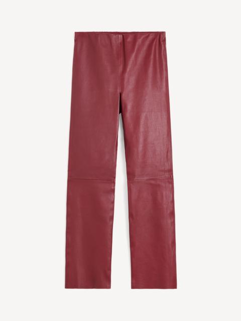 BY MALENE BIRGER Florentina Long leather trousers