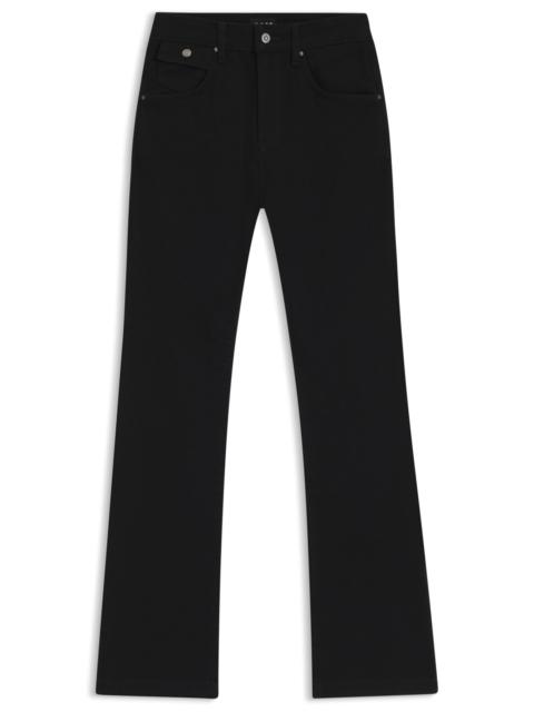 BOSS SLIM-FIT JEANS IN BLACK STRETCH DENIM