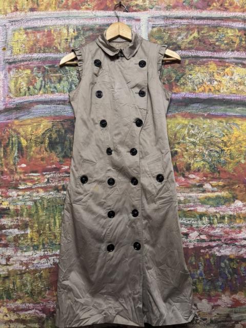 Burberry Burberry Sleeveless Trench Dress