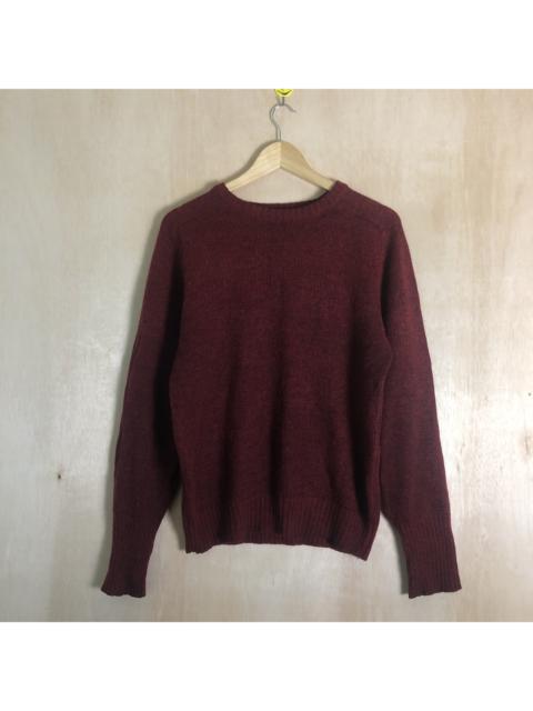Other Designers Homespun Knitwear - Maroon Homespun Knitwear sweatshirt