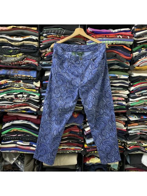 Other Designers Polo Ralph Lauren - RALPH LAUREN PAISLEY VINTAGE WOMEN SIZE 12