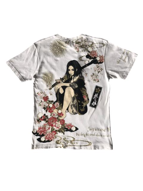 Other Designers Japanese Brand - Vintage Sukajan Divine Retribution Samurai Girl