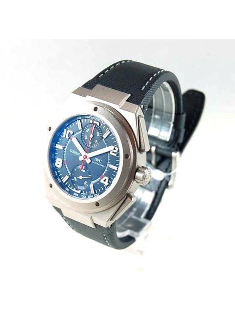 IWC Schaffhausen Pre-owned IWC Ingenieur Chronograph Amg Chronograph Black Dial Men's Watch IW372504