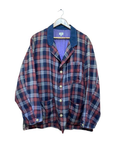 C.P. Company Vintage C.P Company Lino Flax Plaid Jacket