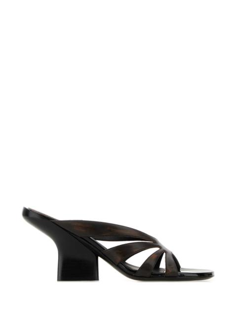 Dries Van Noten Dries Van Noten Women Brown Leather Mules