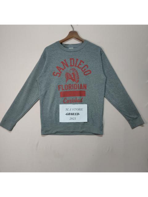 Other Designers Vintage - RED INDIEAN SAN DIEGO FLORIDIAN LONG SLEEVE SHIRT