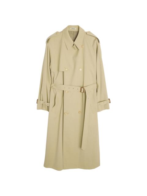 ジャケット・アウター AURALEE Wool cashmere Trench Coat AURALEE wool trench coat | REVERSIBLE