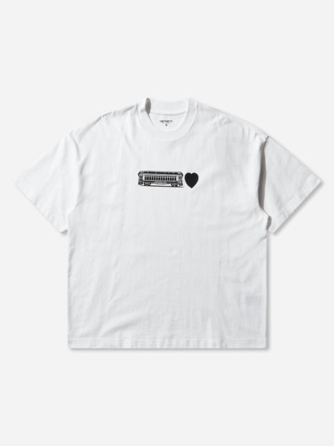 Carhartt Men's Deconstructed Label T-Shirt White