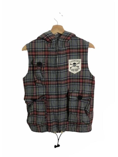 Other Designers Japanese Brand - Super Lovers Distressed Seditionaries Punk Style Vest Jacket