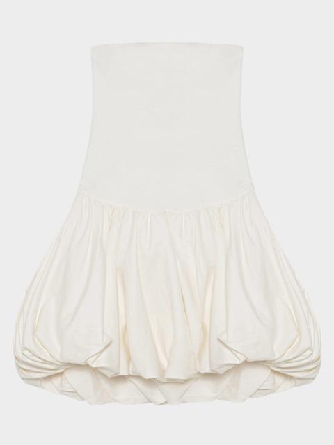 SIMKHAI Pollie Strapless Mini Bubble Dress