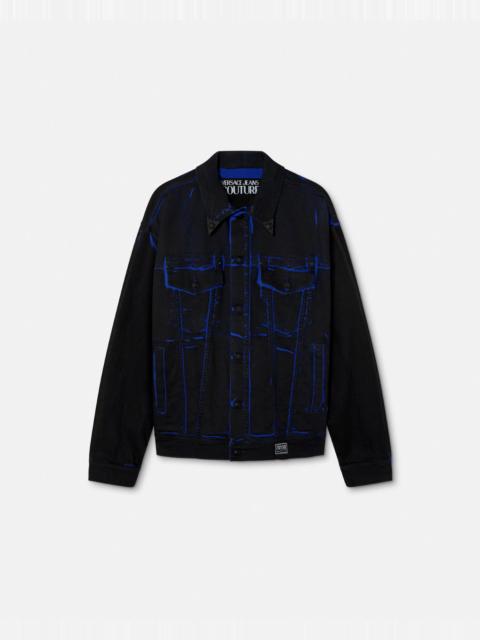 VERSACE JEANS COUTURE Nocturnal Denim Jacket