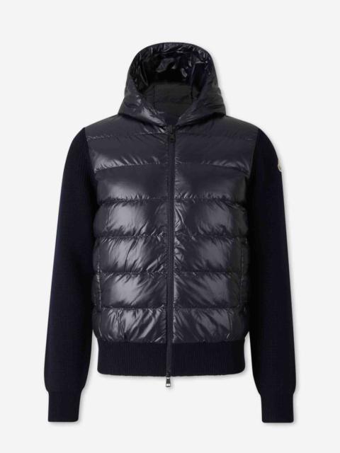 Moncler PADDED ZIPPER CARDIGAN