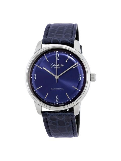 Other Designers Glashutte Sixties Automatic Blue Dial Men's Watch 1-39-52-06-02-04