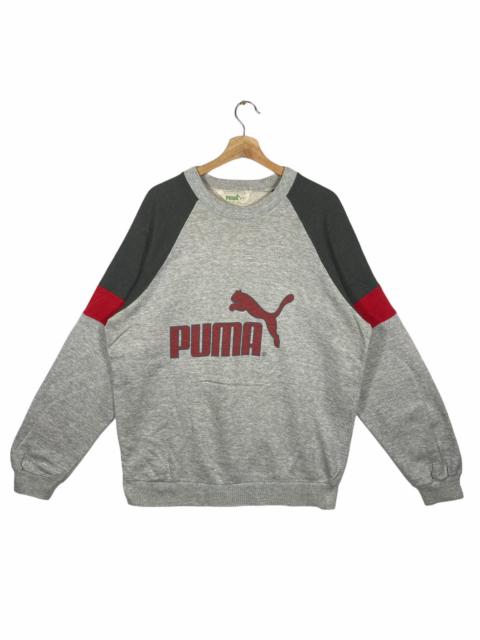 Other Designers Vintage 90s Puma Big Logo Sweatshirt Made In Italy