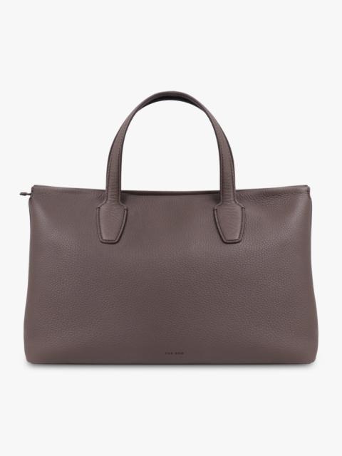 The Row MARCEL TOP HANDLE BAG | DEEP BROWN