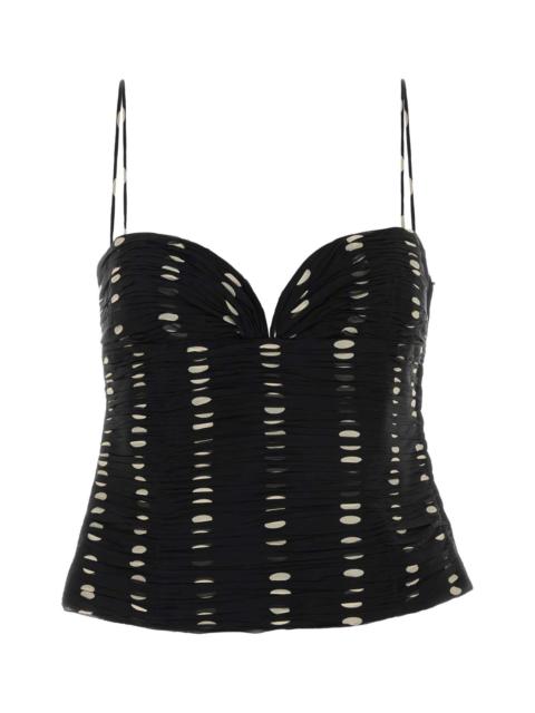 Valentino Garavani Women Printed Chiffon Top