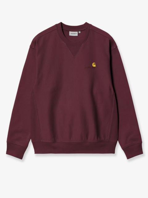 Carhartt Carhartt Wip American Script Cotton Sweatshirt