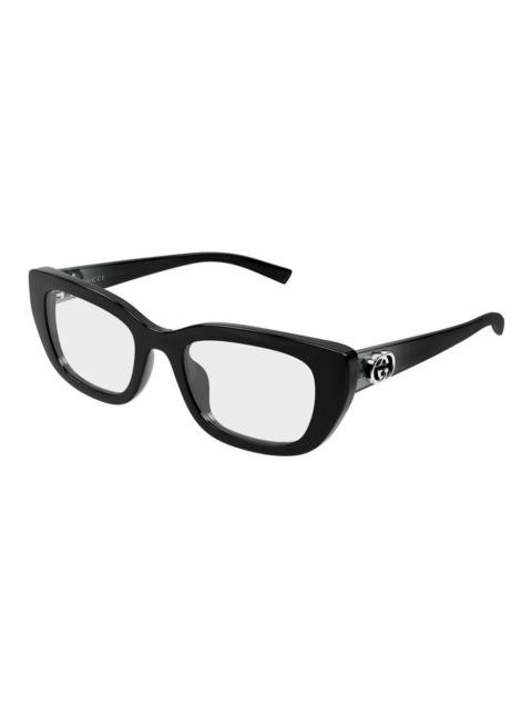 GUCCI Gucci Demo Cat Eye Ladies Eyeglasses GG2027O 001 52
