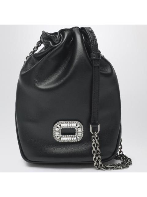 Roger Vivier Roger Vivier Nano Pilgrim Bag In Black Leather Women