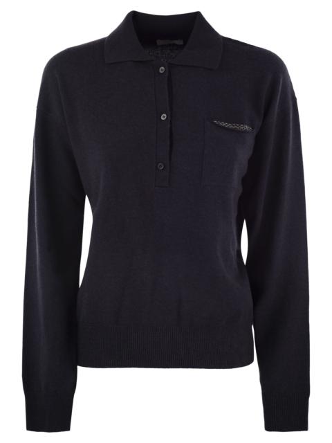 Peserico - Peserico Women Virgin Wool, Silk And Cashmere Tricot Sweater