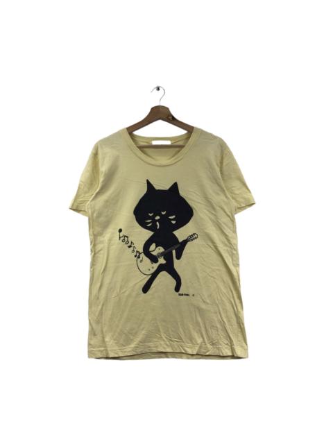 ISSEY MIYAKE Vtg ISSEY MIYAKE Ne-net Cat Guitar Tsumori Chisato Tee Shirt