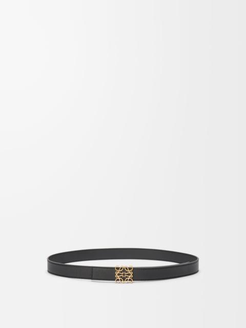 Loewe Reversible Anagram belt in supple grained calfskin