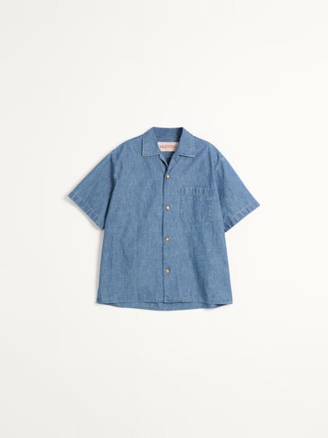 Valentino DENIM BOWLING SHIRT