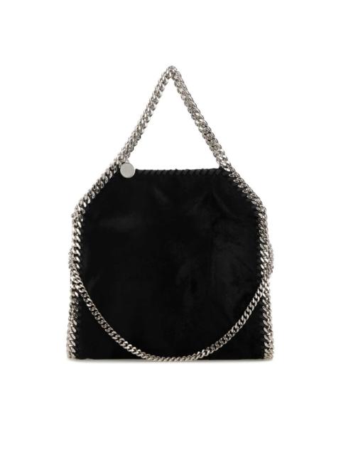 Stella McCartney Stella Mccartney Black Velvet Mini Falabella Handbag