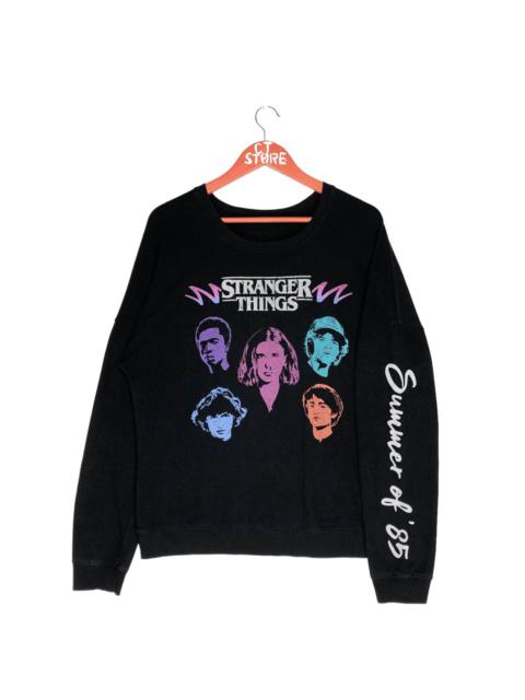 Other Designers Other - Movie Stranger Things Sweatshirts Crew Big Logo