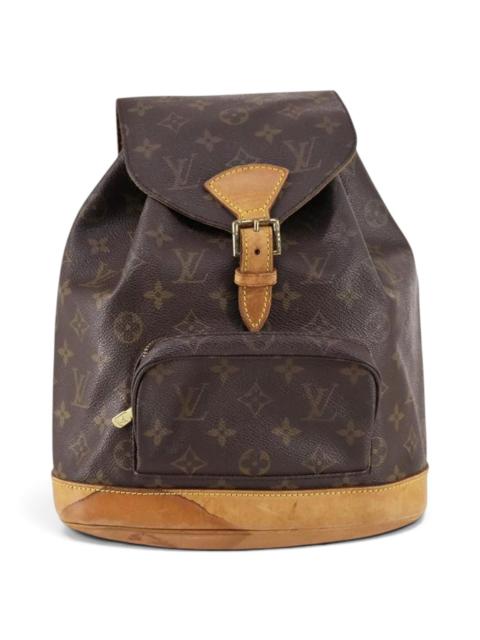 Louis Vuitton Montsouris leather backpack