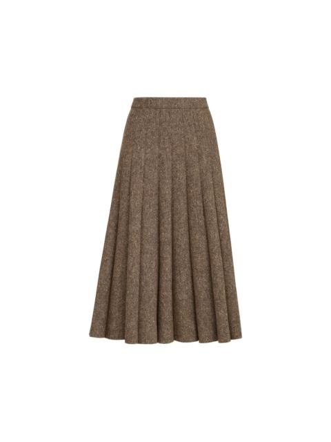 Brunello Cucinelli Brunello Cucinelli Brown Skirts - Pleated Skirts Women
