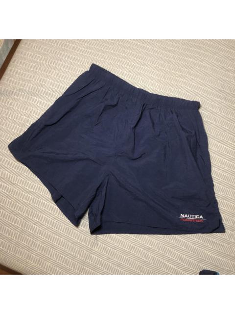 Other Designers Nautica Men's Navy and Red Swim-briefs-shorts