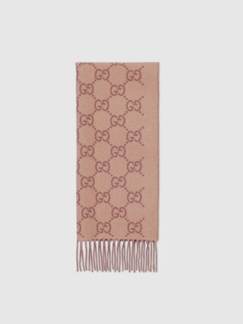 GUCCI GG cashmere shawl