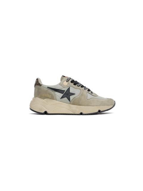 Taupe Running Sole Sneakers