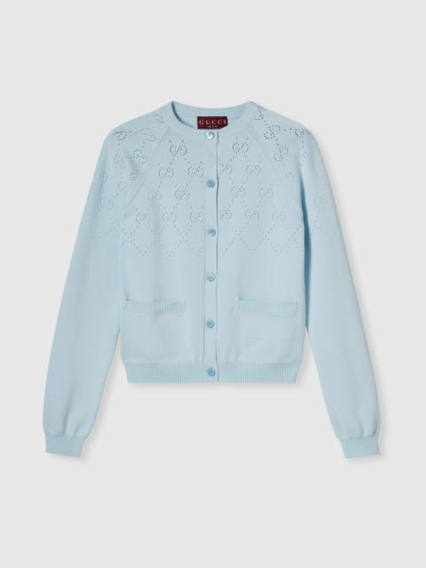 GUCCI GG cotton cardigan