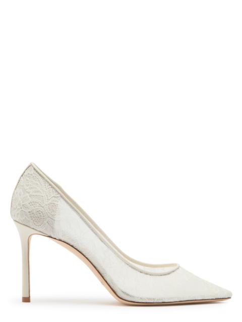 JIMMY CHOO Jimmy Choo Romy 85 Lace Pumps