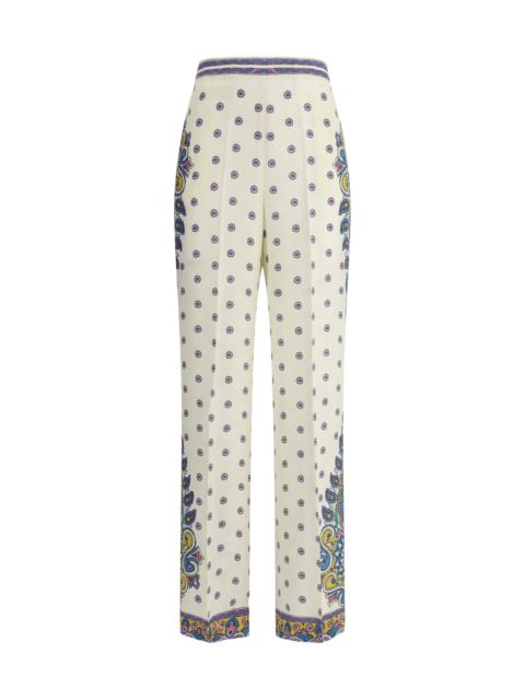 Etro Etro Women Paisley Print Pants