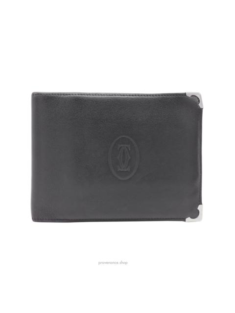 Cartier Cartier Bifold Wallet - Black Calfskin Leather