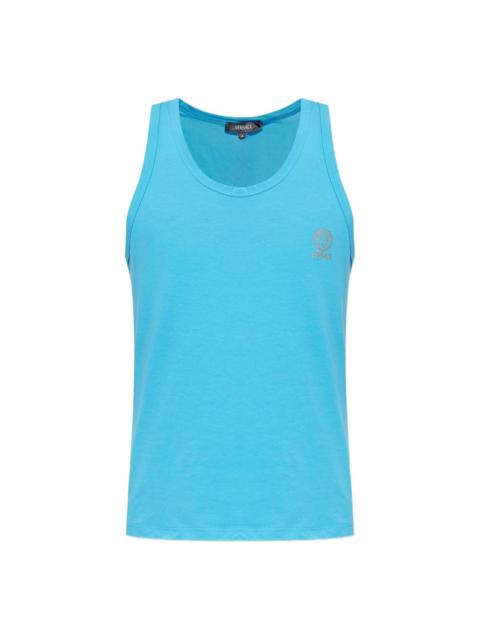 Medusa Head-print tank top