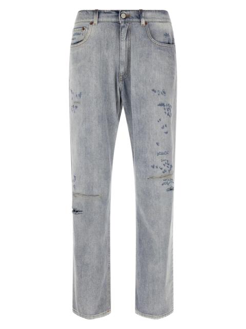 MM6 Maison Margiela Used effect jeans