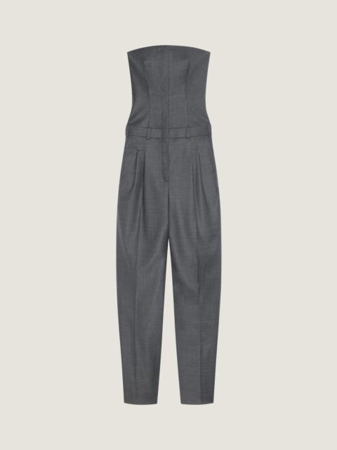 Givenchy BULLET BUSTIER TAILORED ALL-IN-ONE IN WOOL