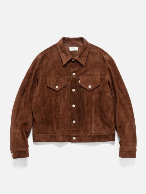 HERILL Lamb Suede Jacket Brown