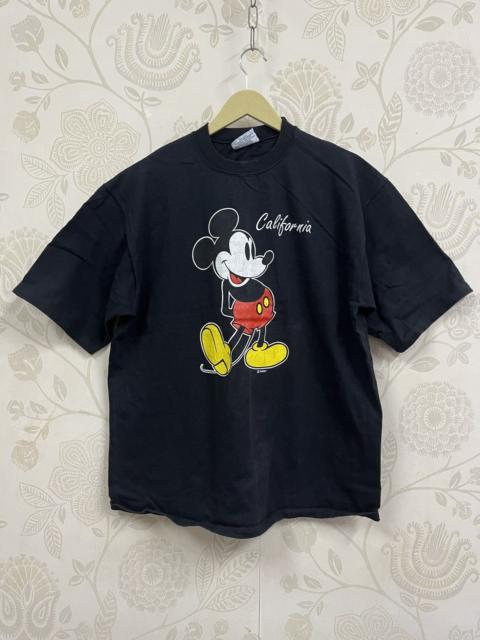 Other Designers Disney × Mickey Mouse × Vintage - Vintage Mickey Mouse California Genius USA TShirt