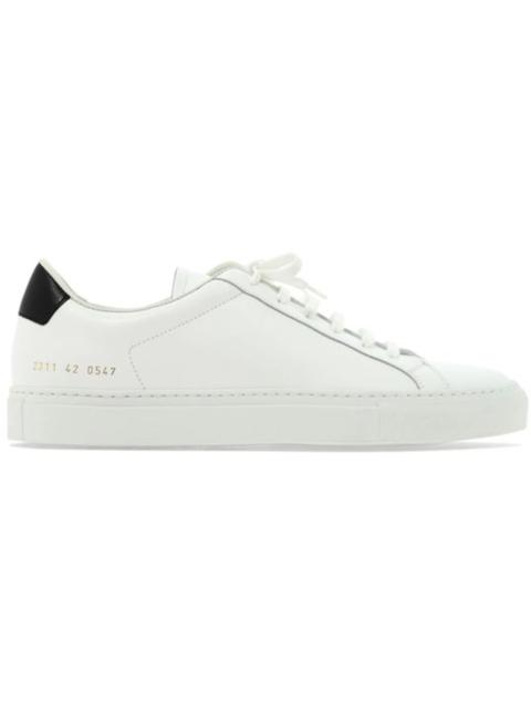 Common Projects Retro Low Black White White