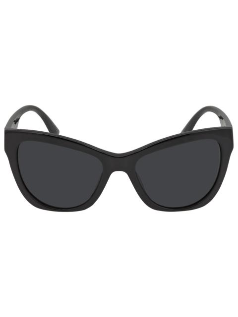 VERSACE Versace Dark Grey Cat Eye Ladies Sunglasses VE4417U GB1/87 56