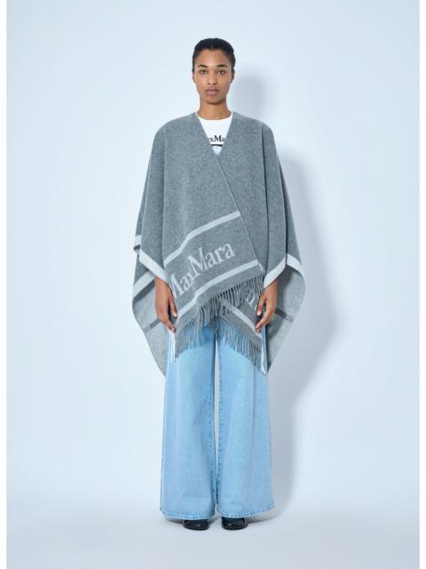 Max Mara Max Mara Women Woven Fringe Poncho